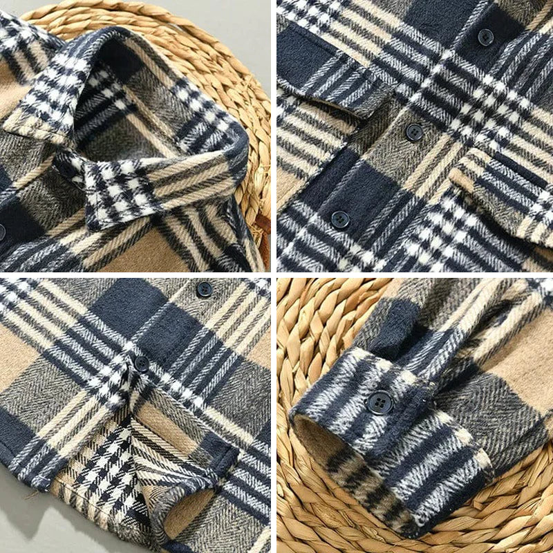 Cholmondeley® | Elegant Flannel Shirt For Men - Image 5
