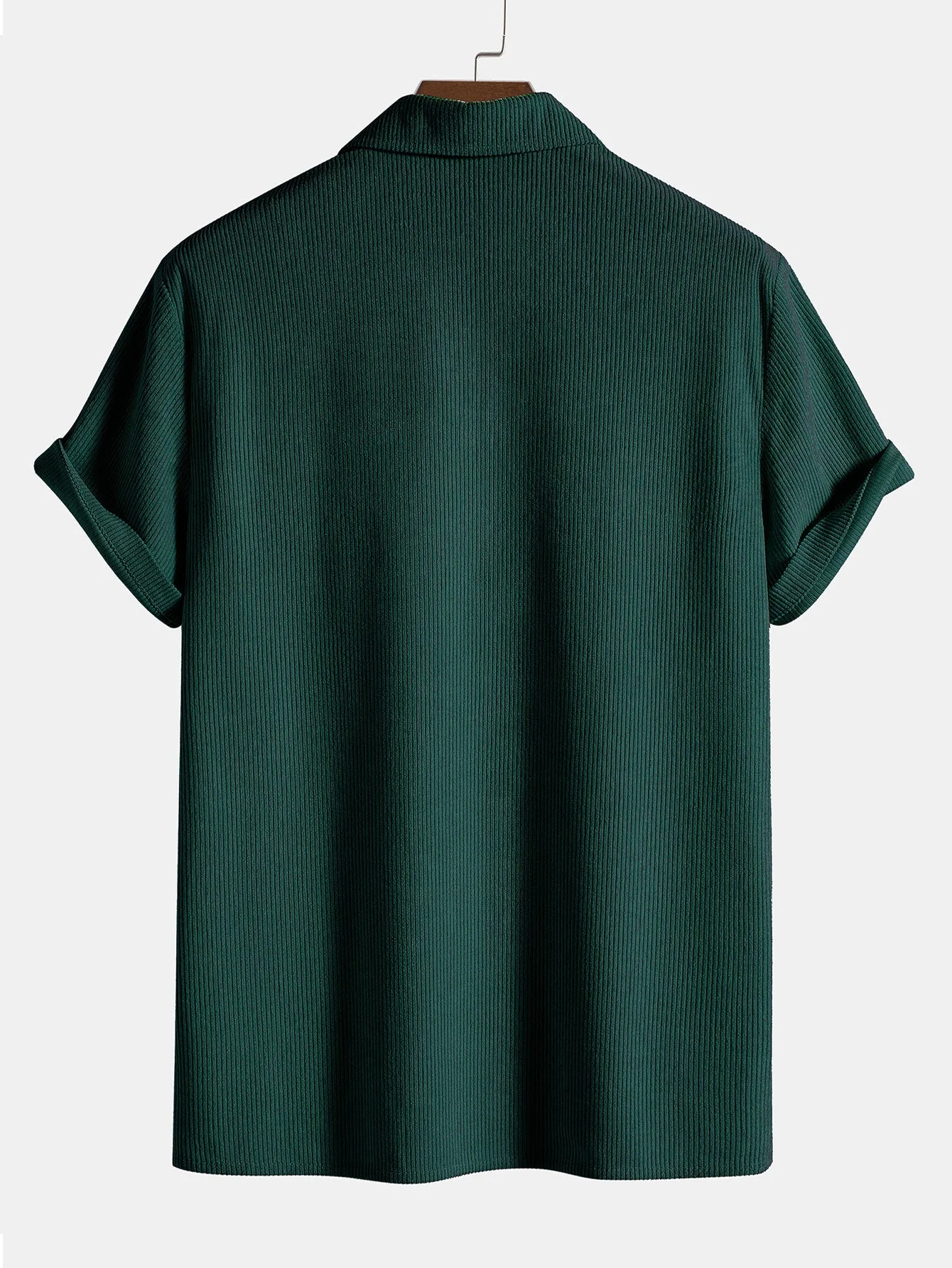 Christian® | Short Sleeve Corduroy Polo Shirt - Image 5