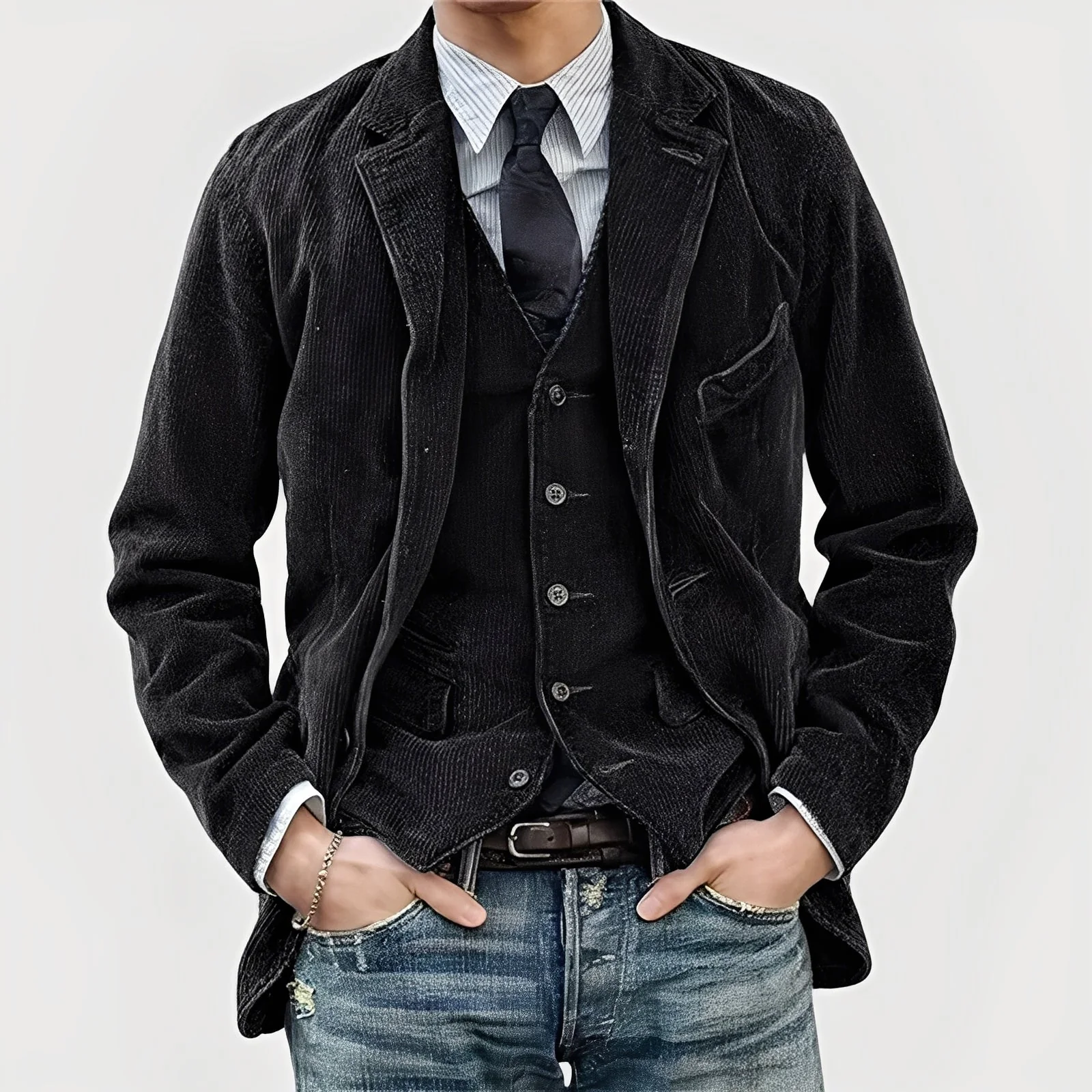 Christian | Vintage jacket and vest - Image 2