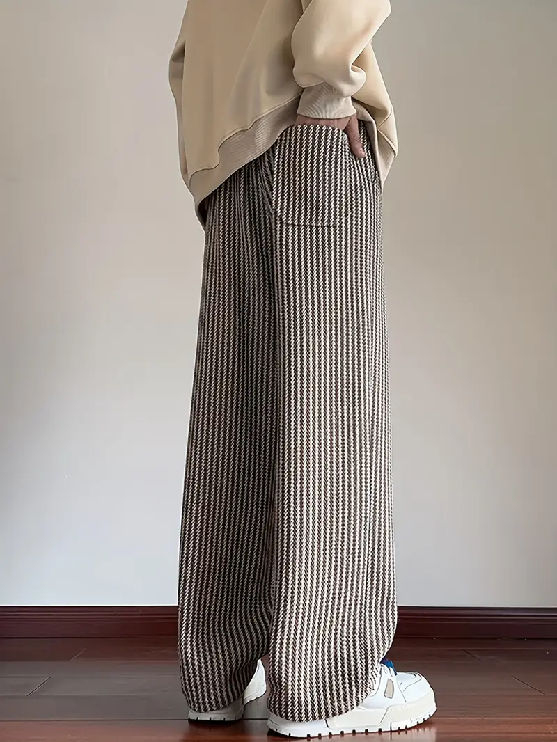 Christopher® | Striped Woven Trousers For Men - Image 2