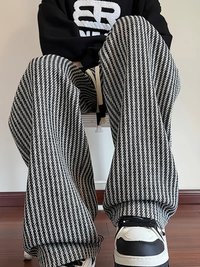 Christopher® | Striped Woven Trousers For Men - Image 3