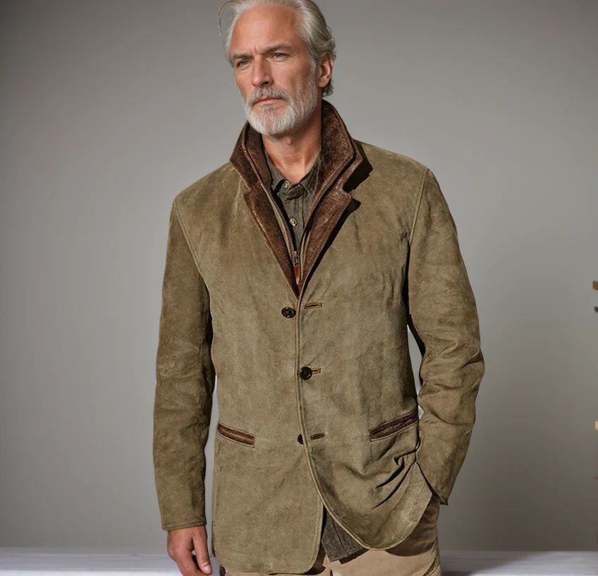 Chrysippus | – Elegant vintage-style coat - Image 2