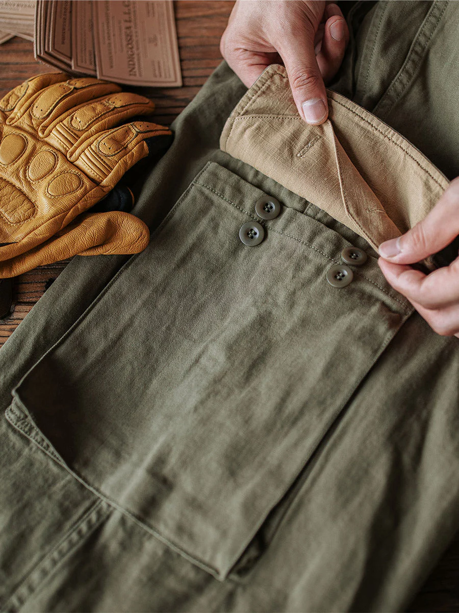 Cian | M-47 Herringbone Military Pants - Image 3