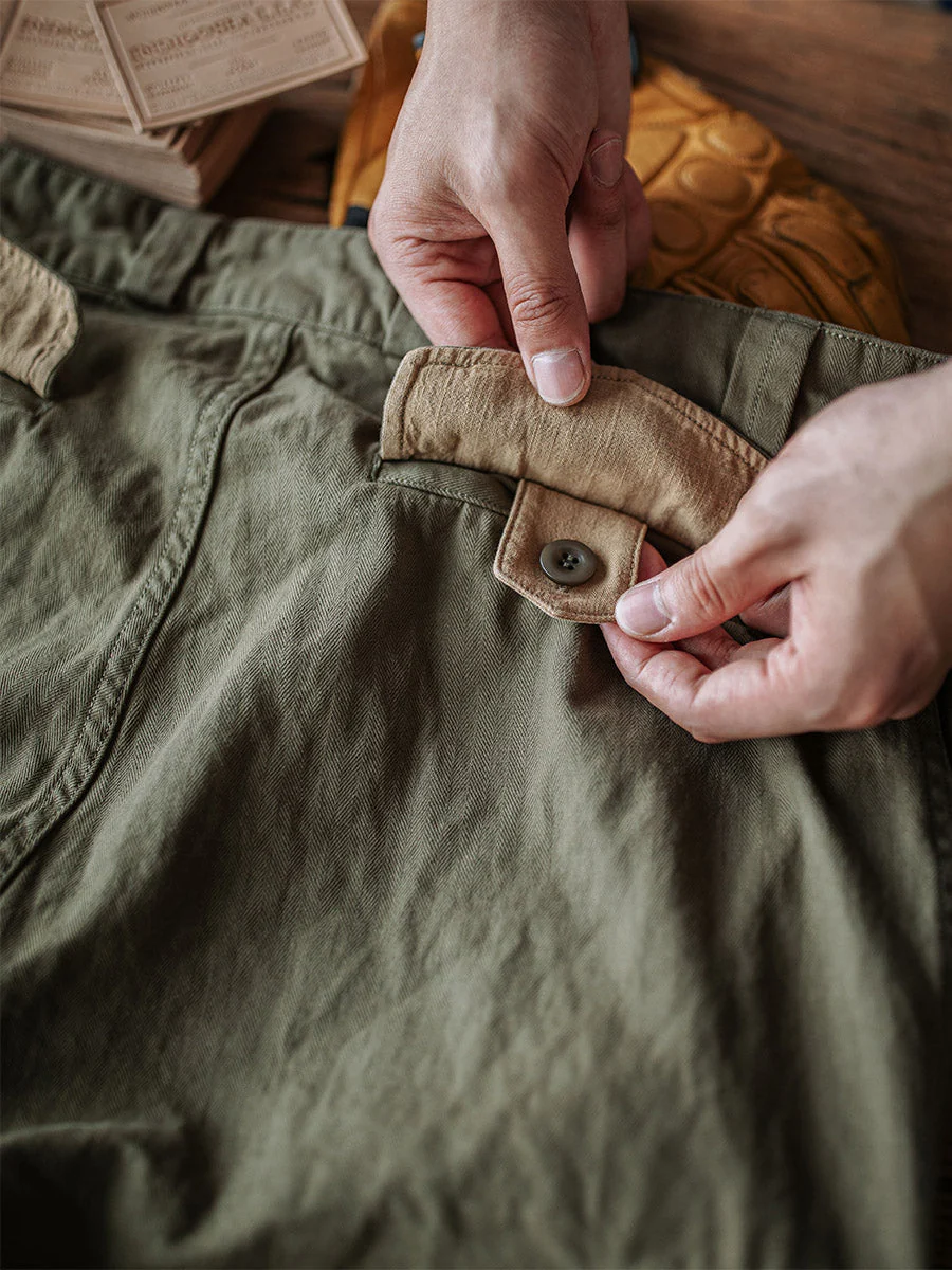 Cian | M-47 Herringbone Military Pants - Image 4