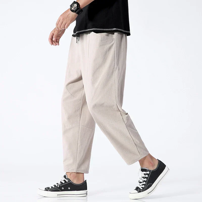 Cillian | Linen cropped pants - Image 3