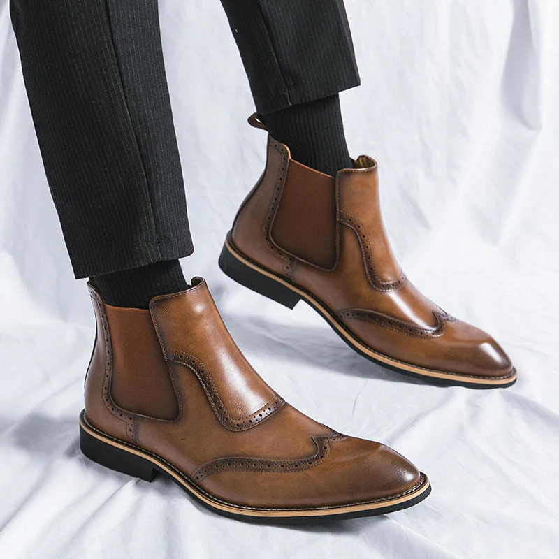 Cipriano® | London Brogue Boots - Image 2