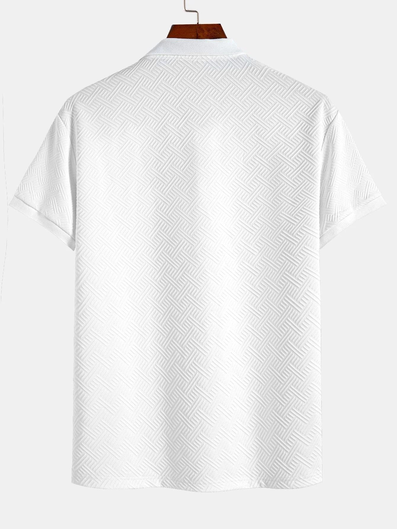 Cirilo® | Striped Jacquard Polo - Image 2