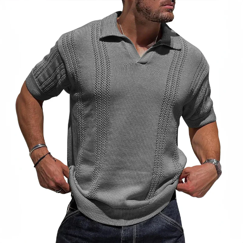 Clarence® | Airy Summer Polo Shirt Made Of Knit - Image 3