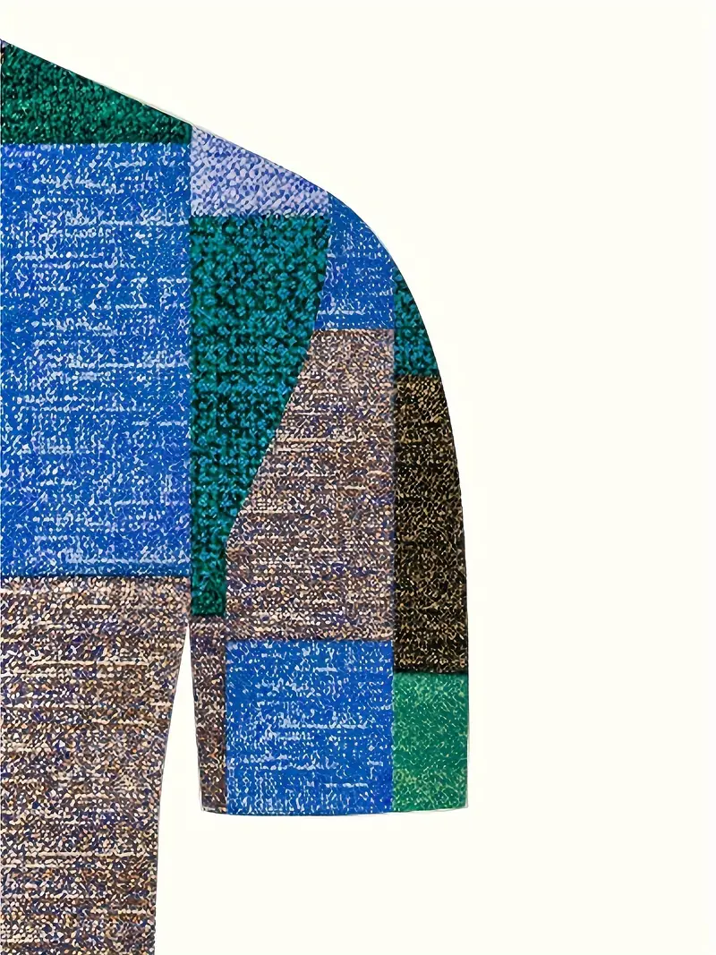 Claudian® | Casual Button Closure With Checked Pattern - Image 4