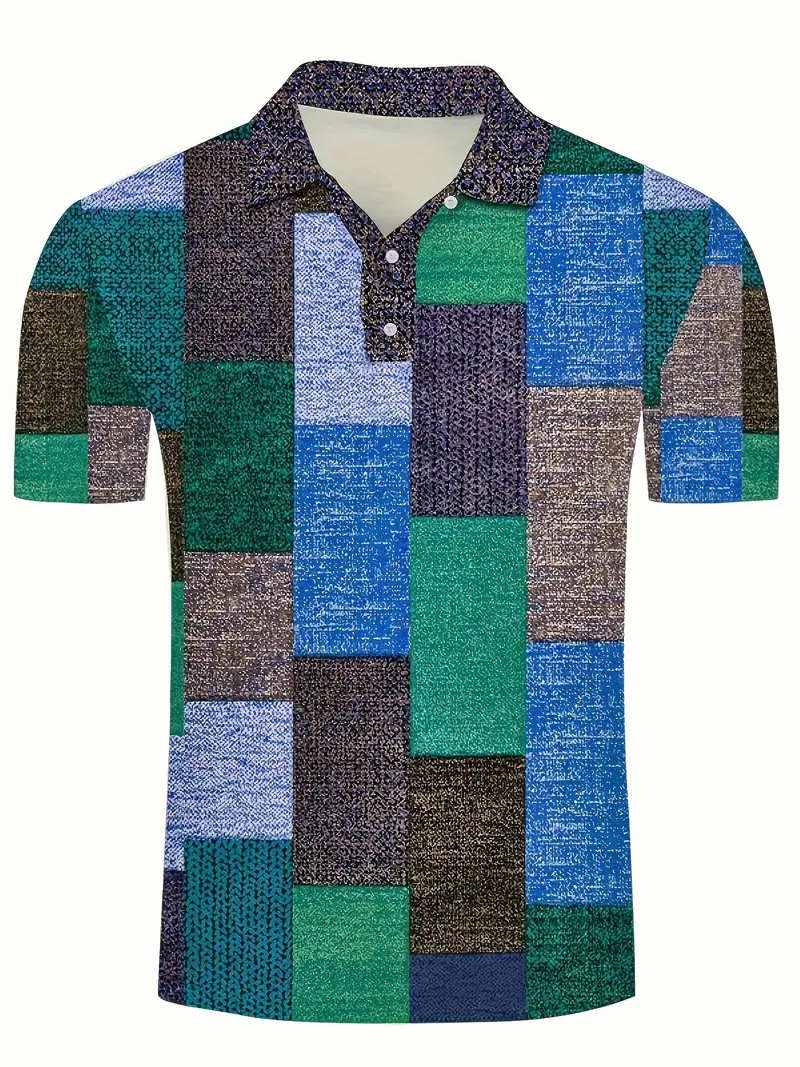 Claudian® | Casual Button Closure With Checked Pattern - Image 5