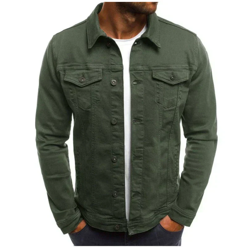Claudius | Achim – Classic men's denim jacket - Image 2