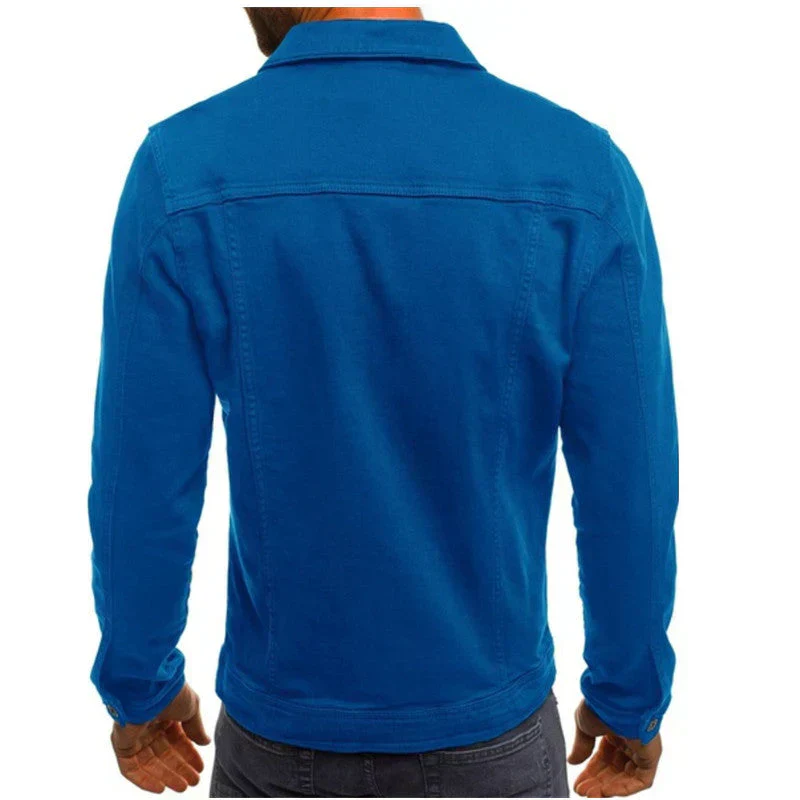 Claudius | Achim – Classic men's denim jacket - Image 7