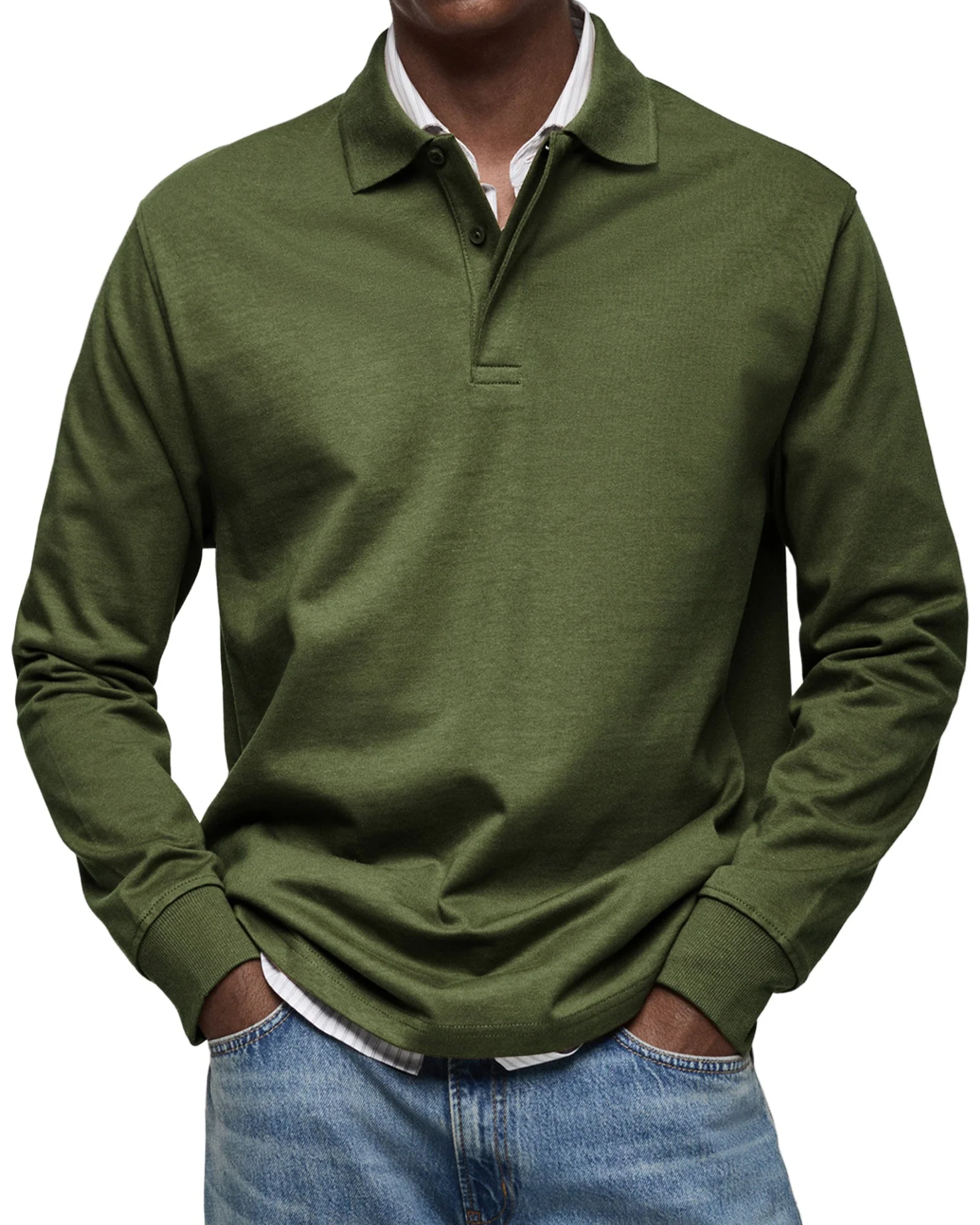 Clemente® | Men'S Long-Sleeve Polo - Image 9