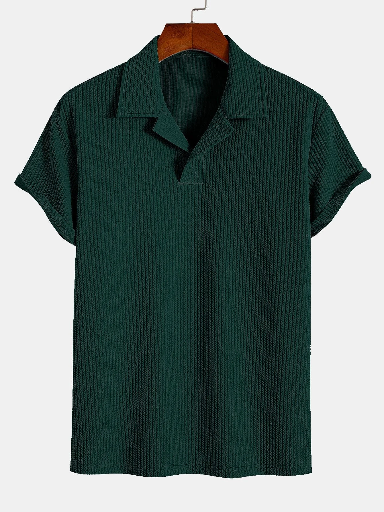 Clemente® | Ribbed Cuban Collar Polo - Image 2