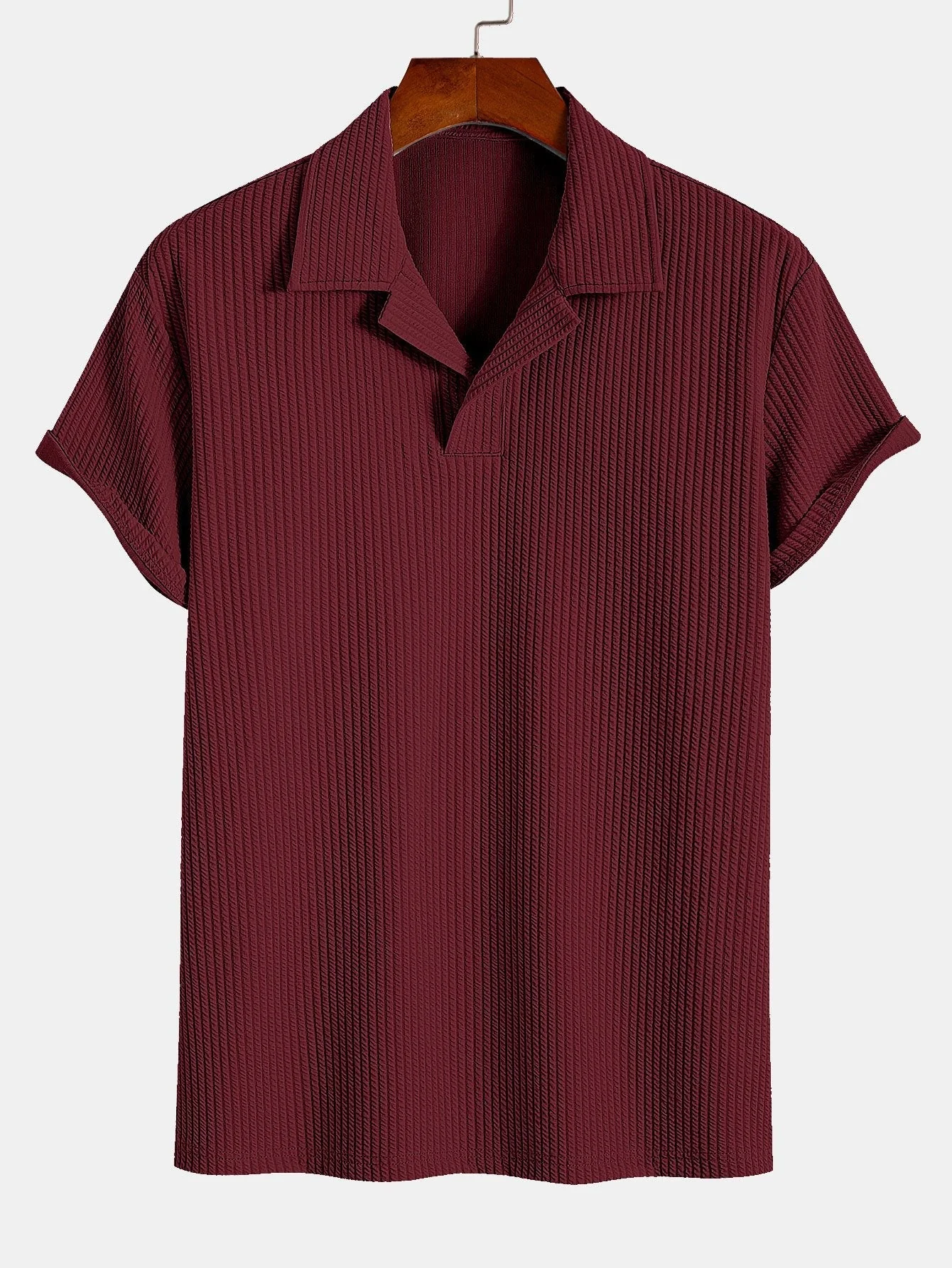 Clemente® | Ribbed Cuban Collar Polo - Image 5