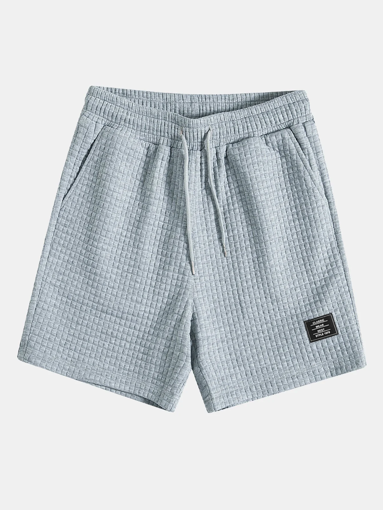 Cliff® | Kangaroo Pocket Waffle Hooded T-Shirt & Shorts - Image 16