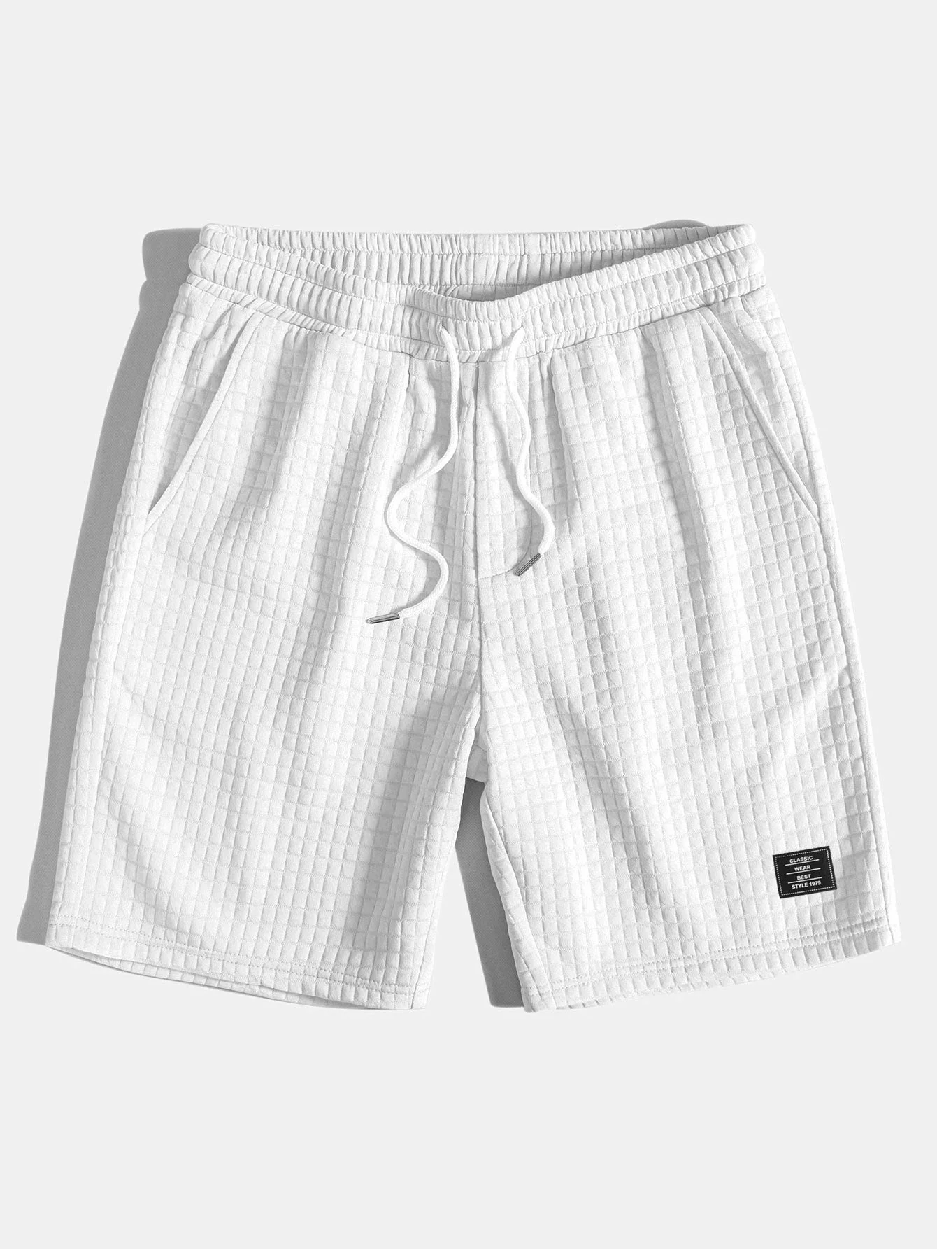 Cliff® | Kangaroo Pocket Waffle Hooded T-Shirt & Shorts - Image 17