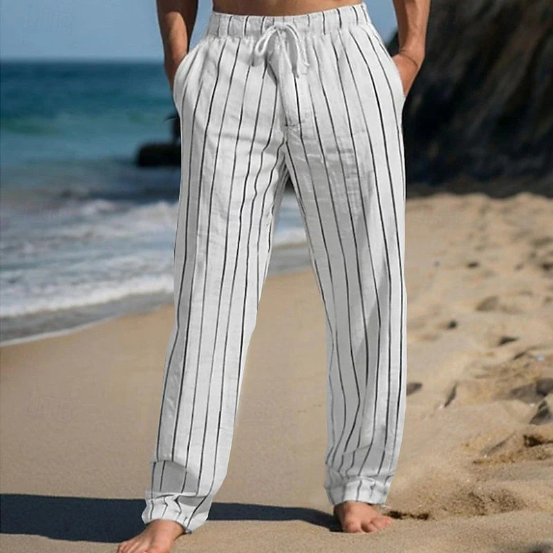 Clive | Breathable pants with elastic waistband - Image 2