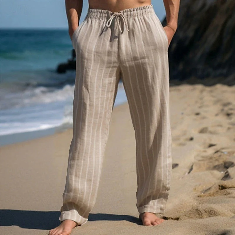 Clive | Breathable pants with elastic waistband - Image 3