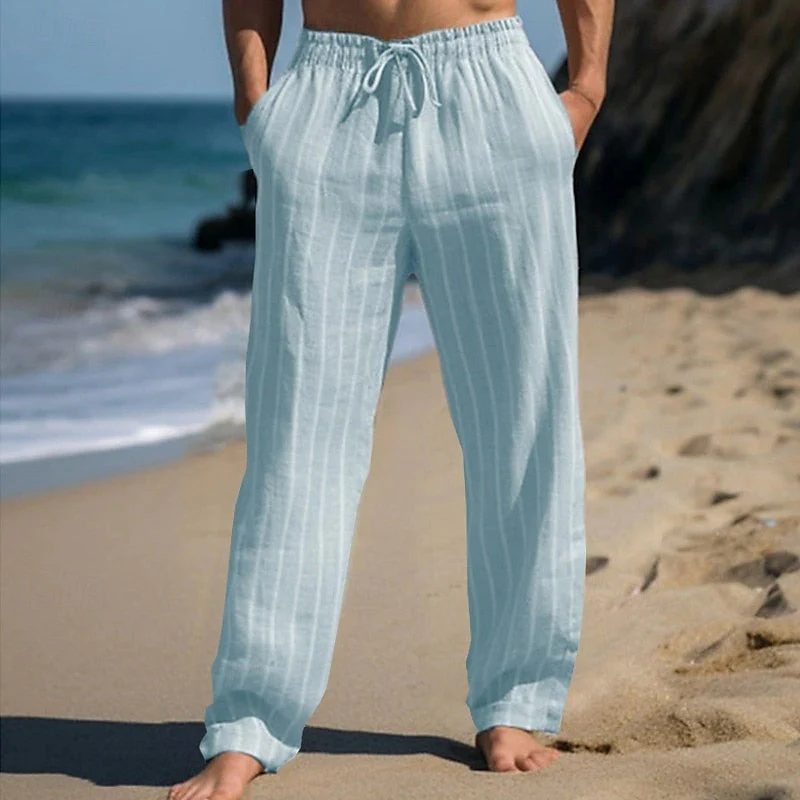 Clive | Breathable pants with elastic waistband - Image 4
