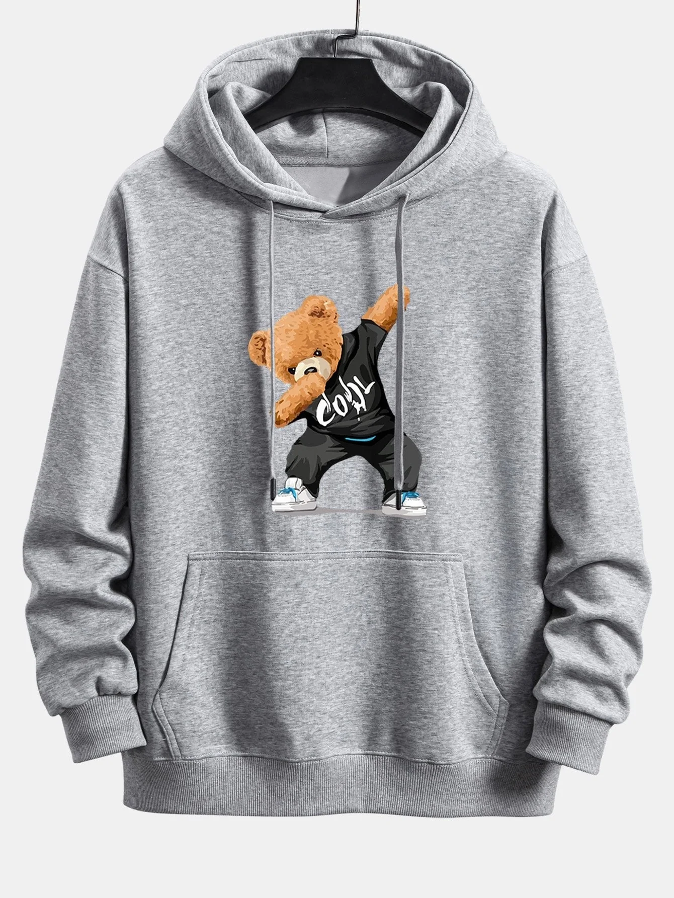 Colby | Cool Bear Print Relax Fit Hoodie - Image 6