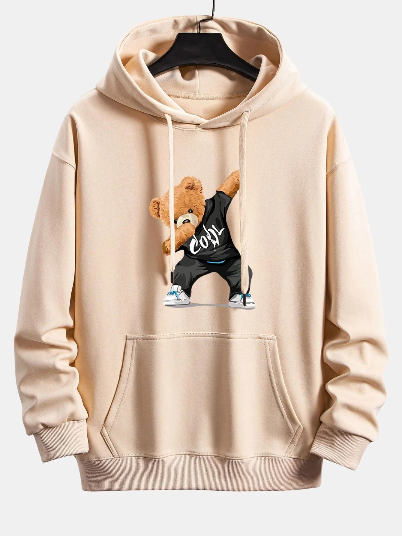 Colby | Cool Bear Print Relax Fit Hoodie - Image 8