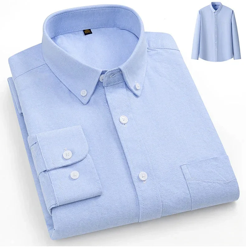Colby | Givalli - Cotton Oxford Shirt - Image 27