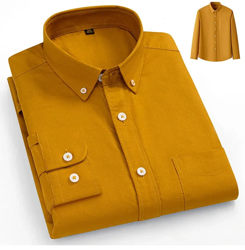 Colby | Givalli - Cotton Oxford Shirt - Image 29