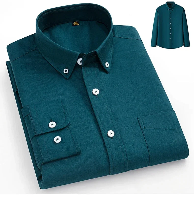 Colby | Givalli - Cotton Oxford Shirt - Image 31