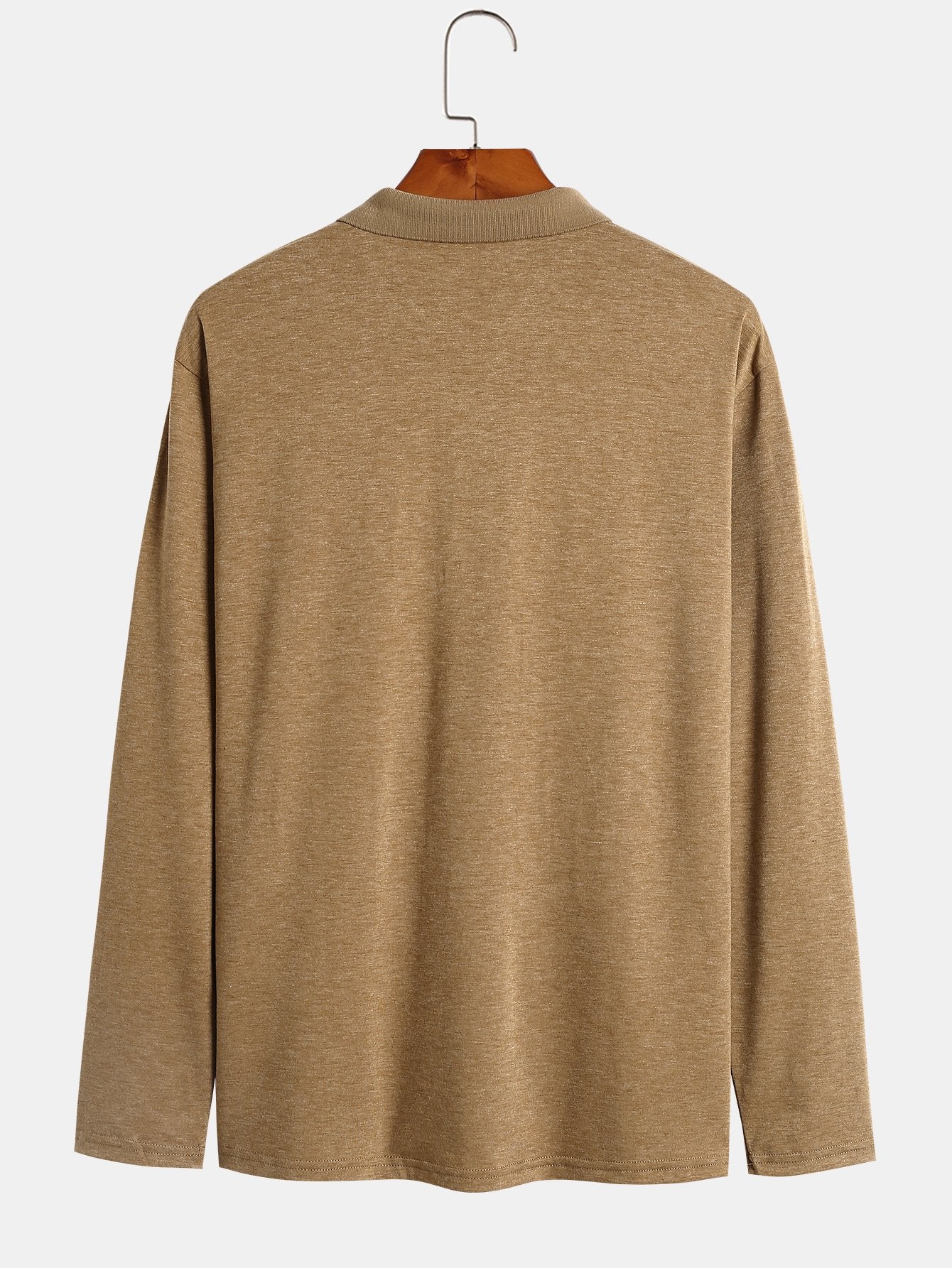 Cole | Long Sleeve Regular Fit Polo Shirt - Image 8