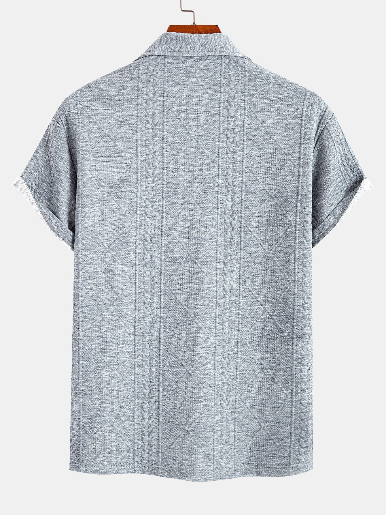 Colombo® | Geometric Jacquard Polo - Image 6
