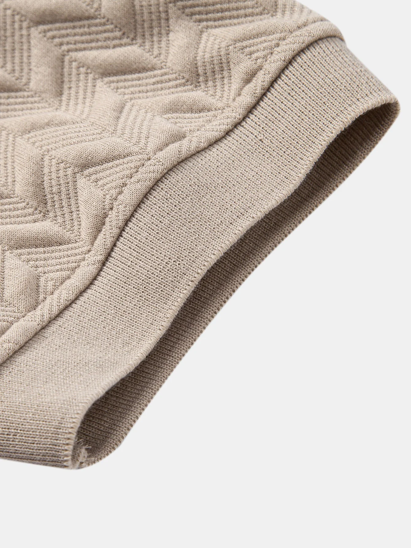Colton | Geometric Jacquard Polo - Image 4