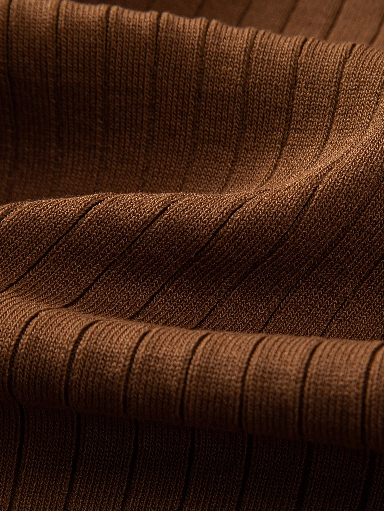 Connor | Stripe V Neck Knit Polo Shirt - Image 8