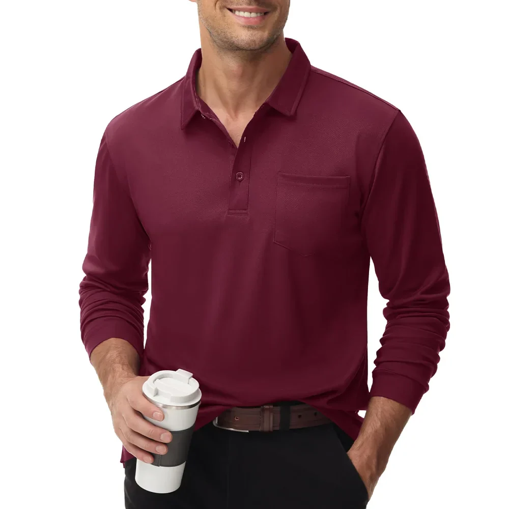 Conrad® | Men'S Polo Shirt Long Sleeves - Image 10