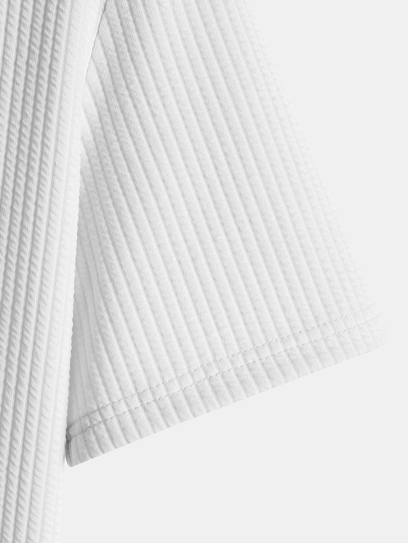Conrad® | Muscle Fit Ribbed Arc Hem T-Shirt - Image 10