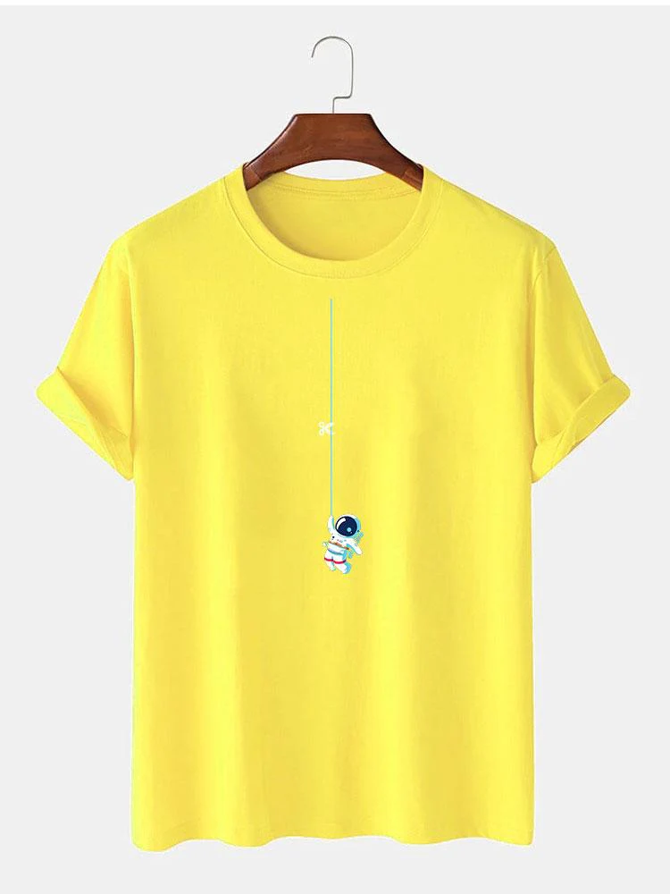 Cooper® | Astronaut On A String Print T-Shirt - Image 11