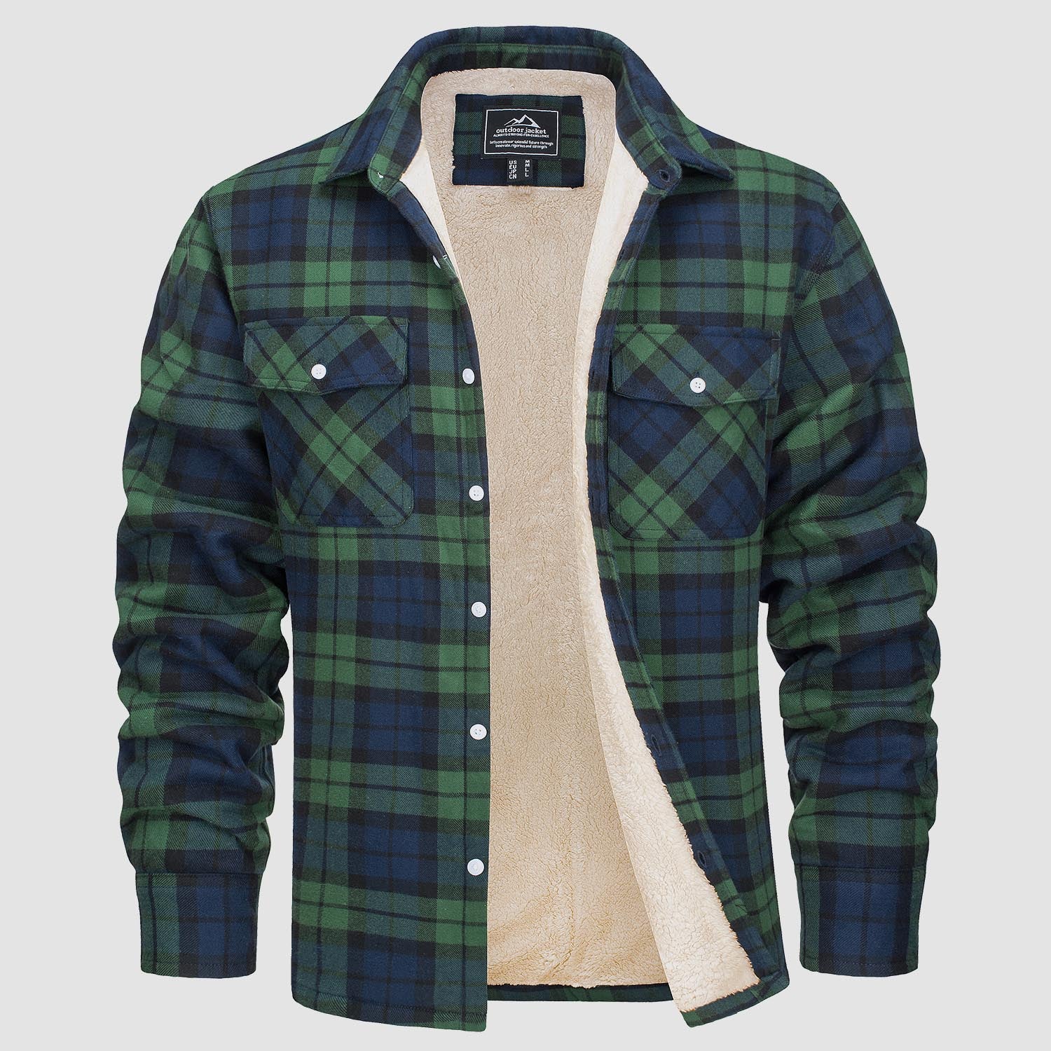 Cooper® | Lined Checkered Shirt Coat - Image 16