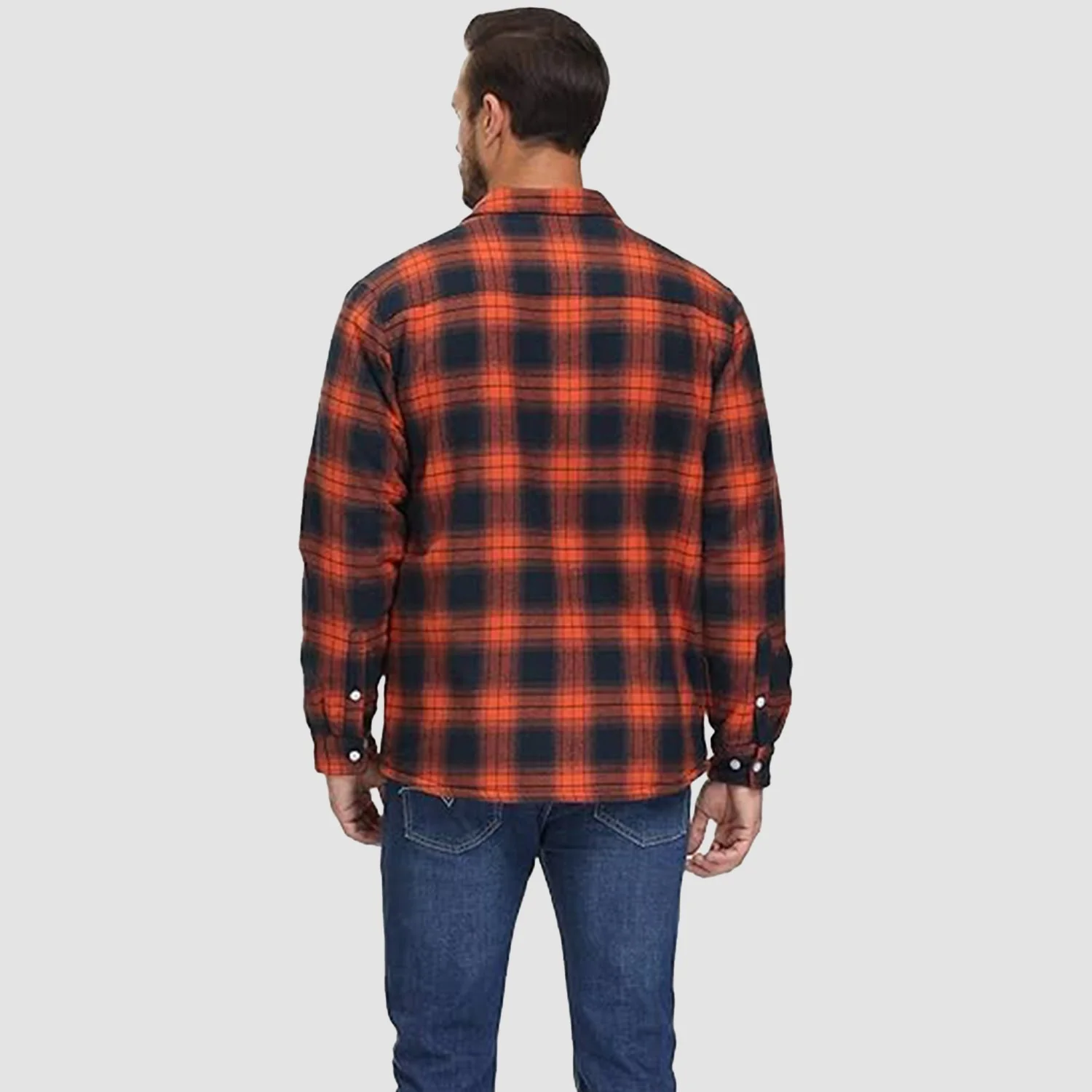 Cooper® | Lined Checkered Shirt Coat - Image 3