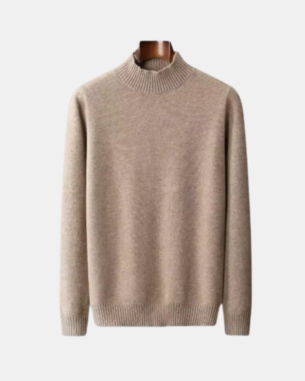 Corbin | Mercurius Half Turtleneck Jumper In Wool - Image 4