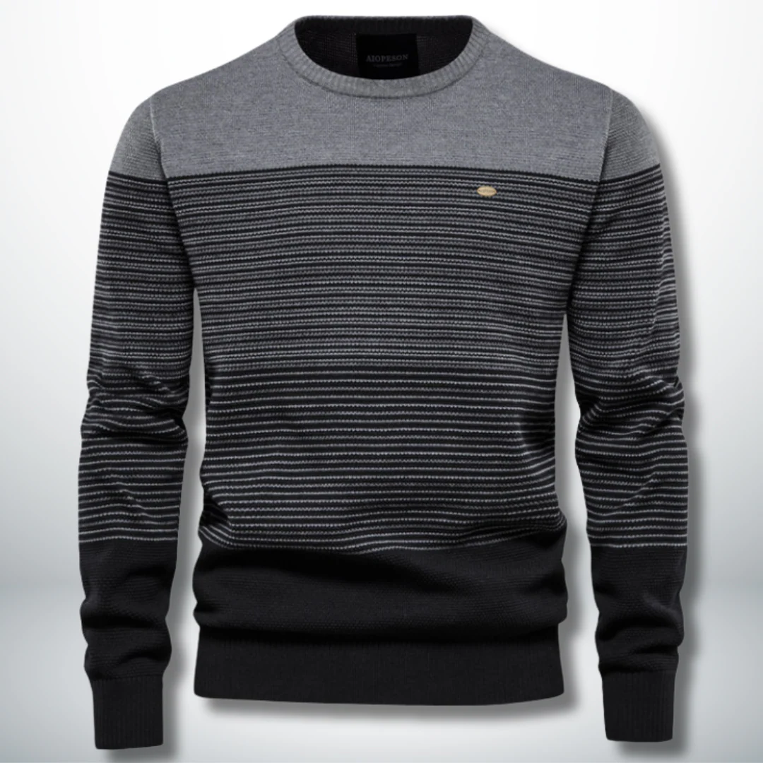 Corey® | Practical And Versatile Striped Sweater - Image 3