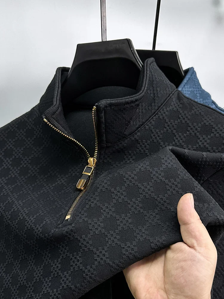 Cormac® | Luxury Cardigan With Standing Collar For Men - Image 2