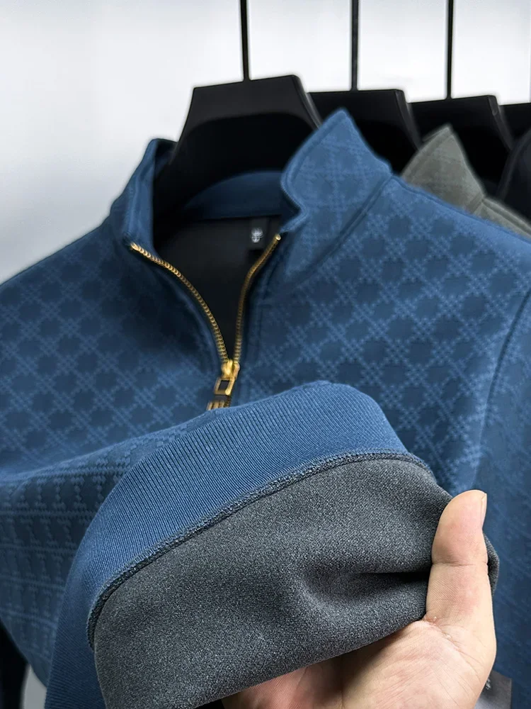 Cormac® | Luxury Cardigan With Standing Collar For Men - Image 4