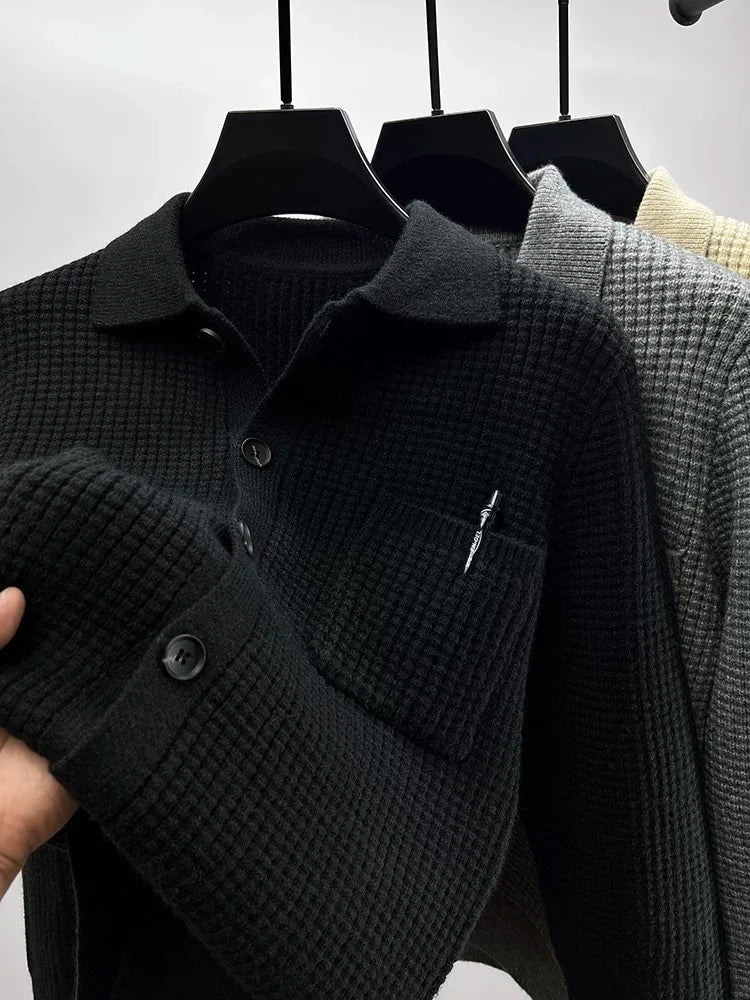 Cornelius® | Trendy High-End Knitted Cardigan for Men - Image 2