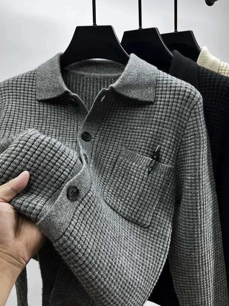 Cornelius® | Trendy High-End Knitted Cardigan for Men - Image 3