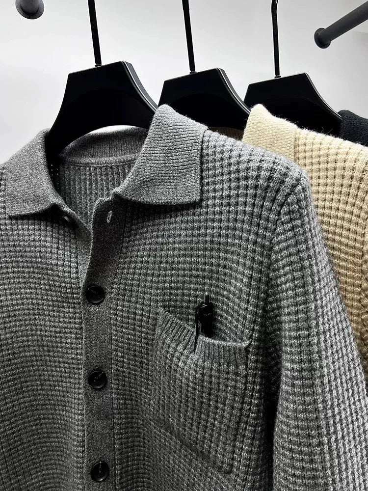 Cornelius® | Trendy High-End Knitted Cardigan for Men - Image 4