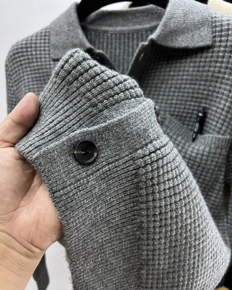 Cornelius® | Trendy High-End Knitted Cardigan for Men - Image 6