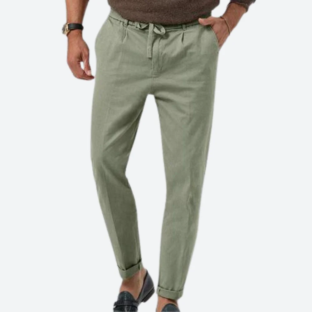 Cosme® | Casual Linen Pants - Image 3