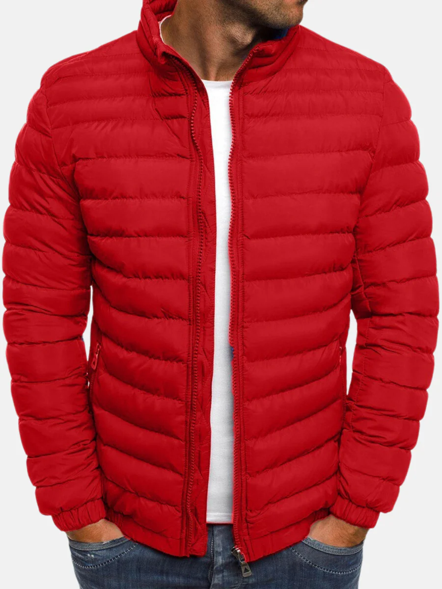 Cosmo | Horst – Black puffer jacket with stand-up collar - Image 5