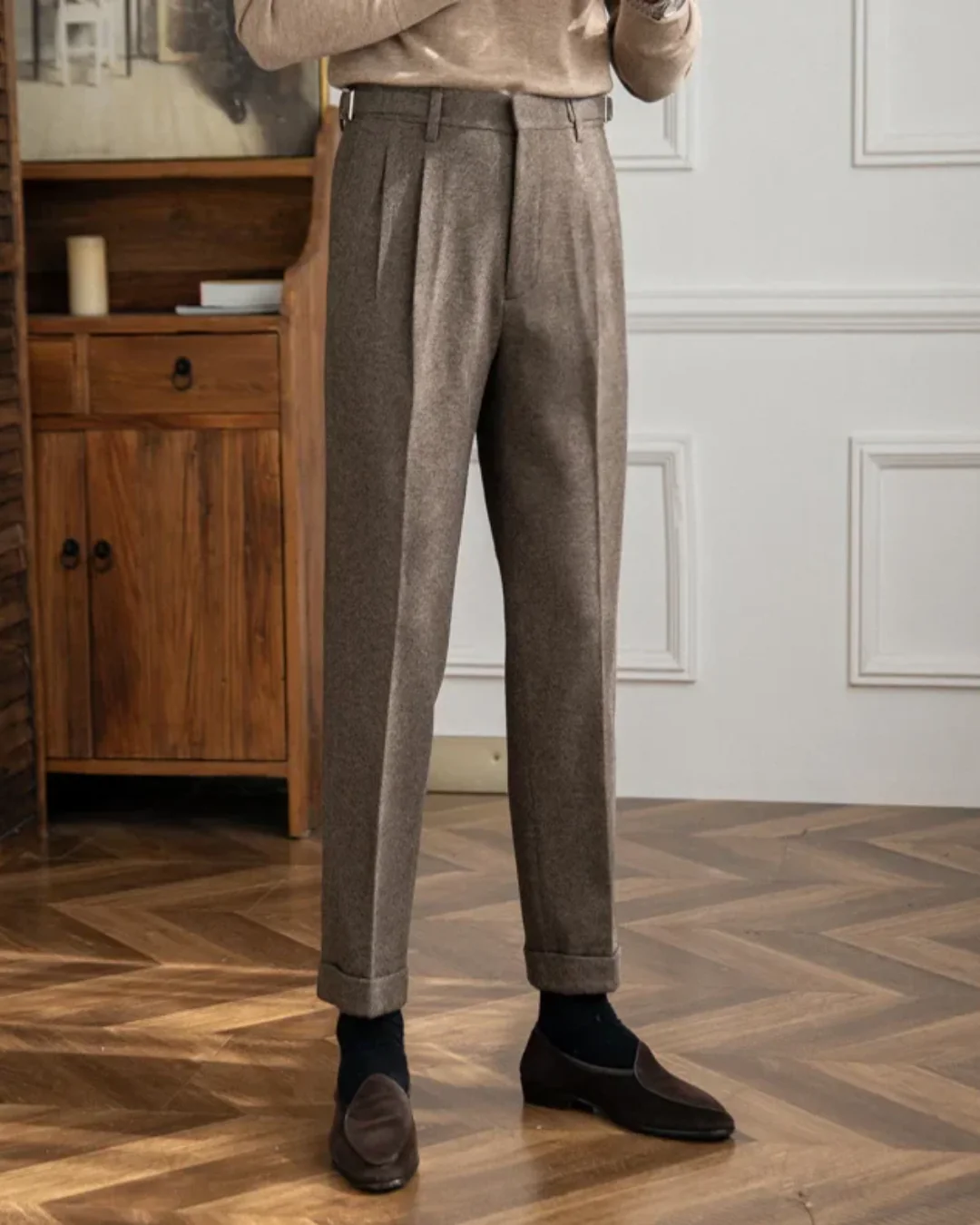 Craig® | Classic Pleated Trousers - Image 3