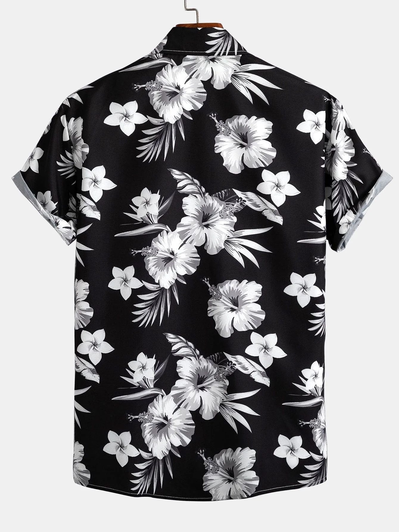 Craig® | Tropical Floral Print Button Up Shirt & Swim Shorts - Image 6